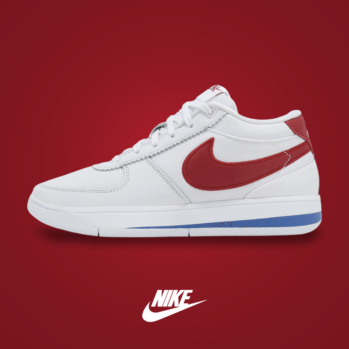 Nike Book 1 EP White / Varsity Red | KicksOnFire