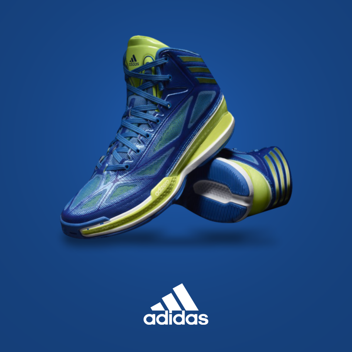 adidas adizero Crazy Light 3 - Blue Electricity / White | KicksOnFire