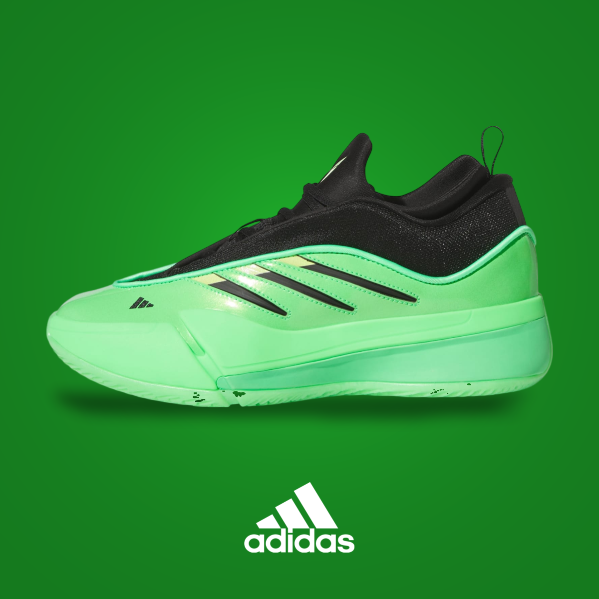Adidas Dame 9 Screaming Green / Core Black | KicksOnFire