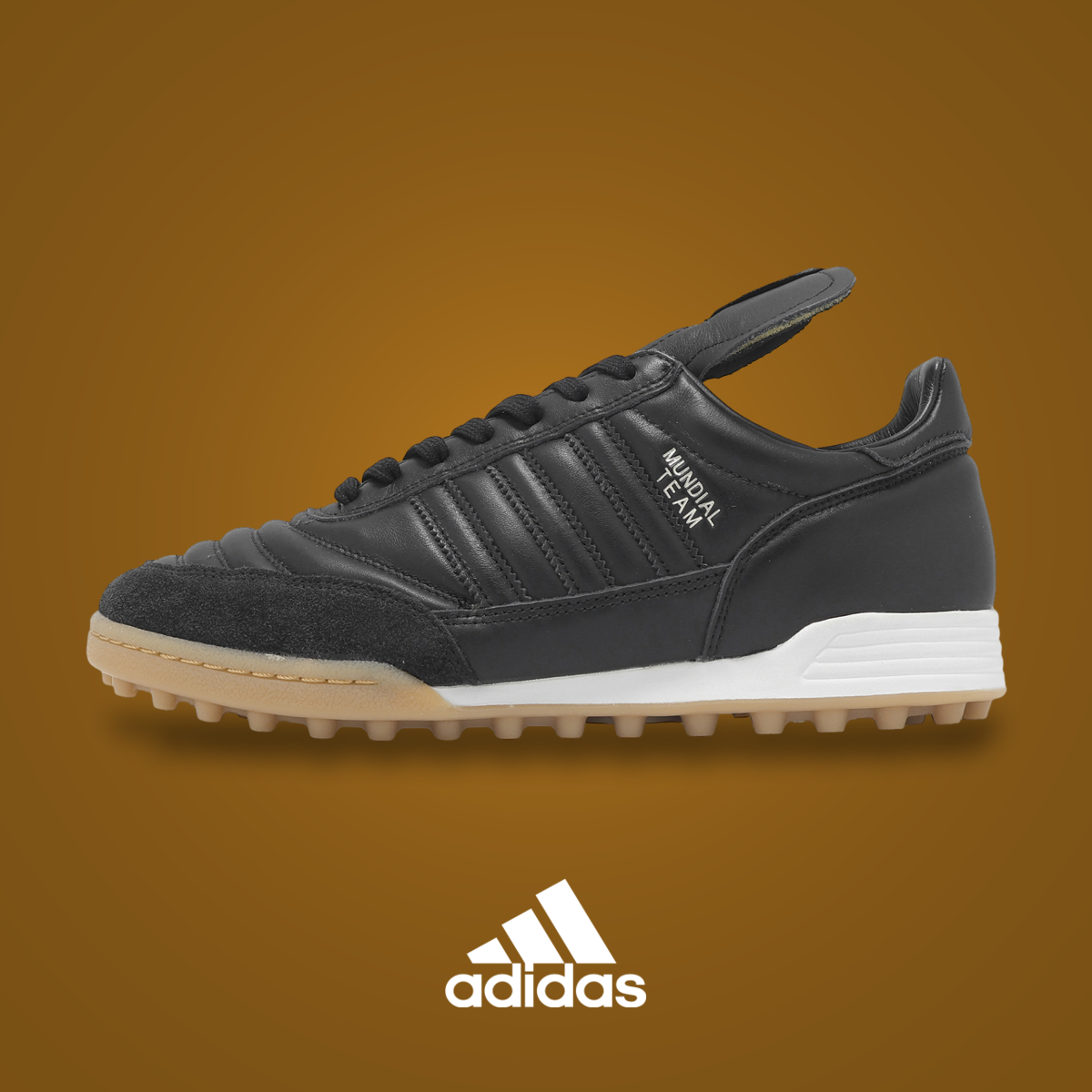 Adidas Mundial Team RS Core Black / Gum | KicksOnFire