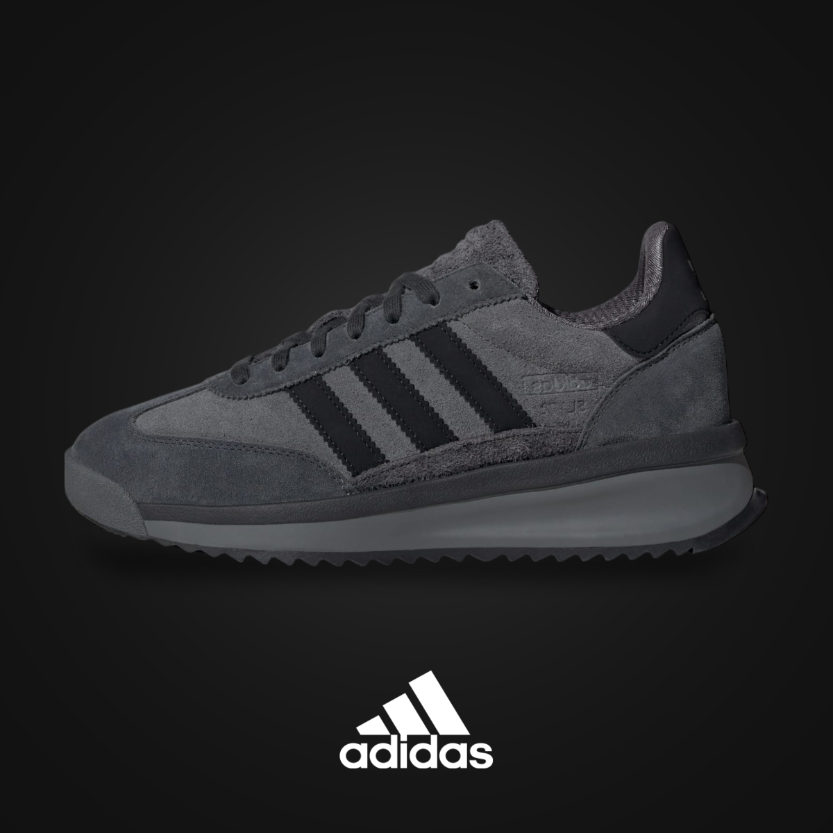 Adidas SL 72 Rtn Grey Five / Core Black | KicksOnFire