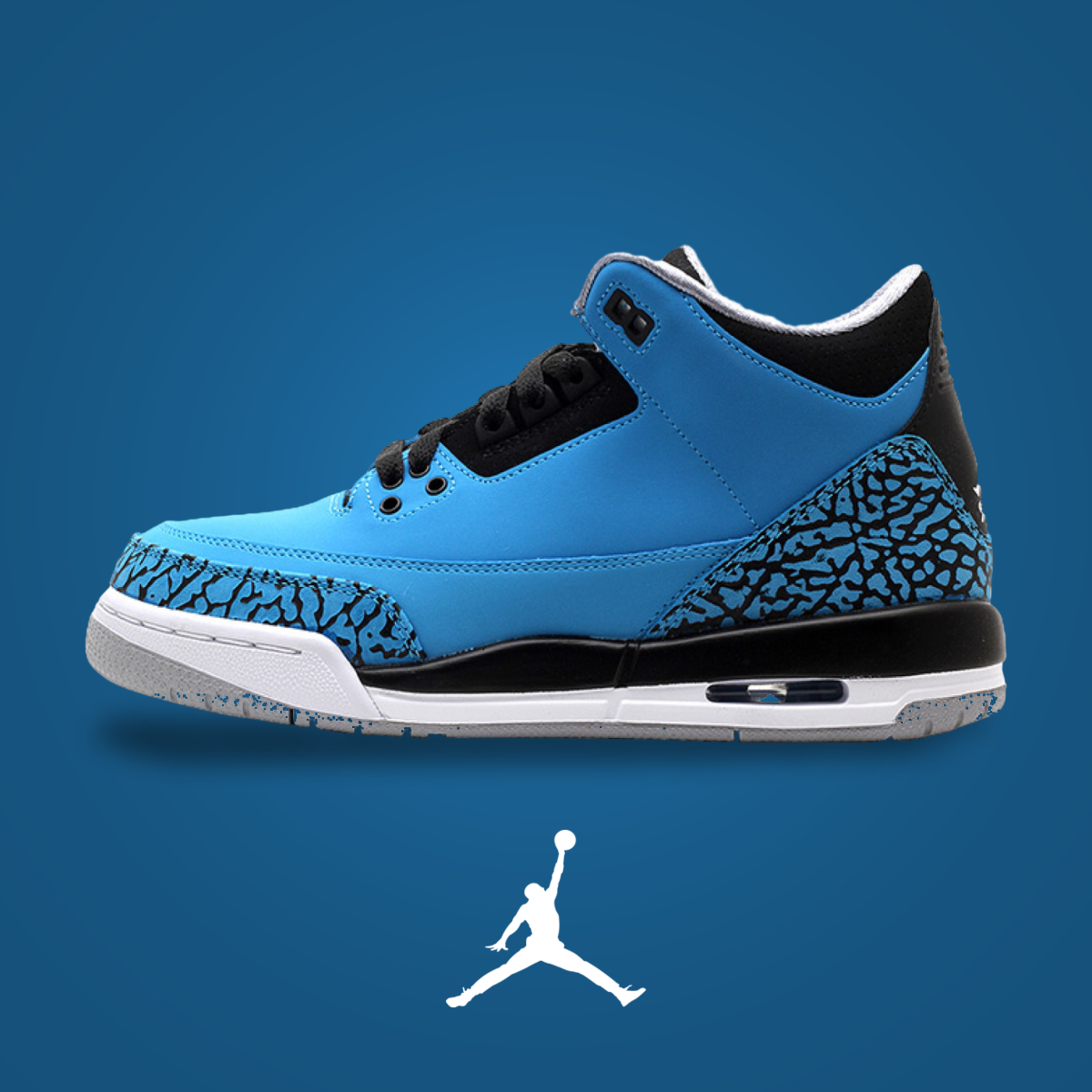 Air Jordan 3 GS Powder Blue | KicksOnFire