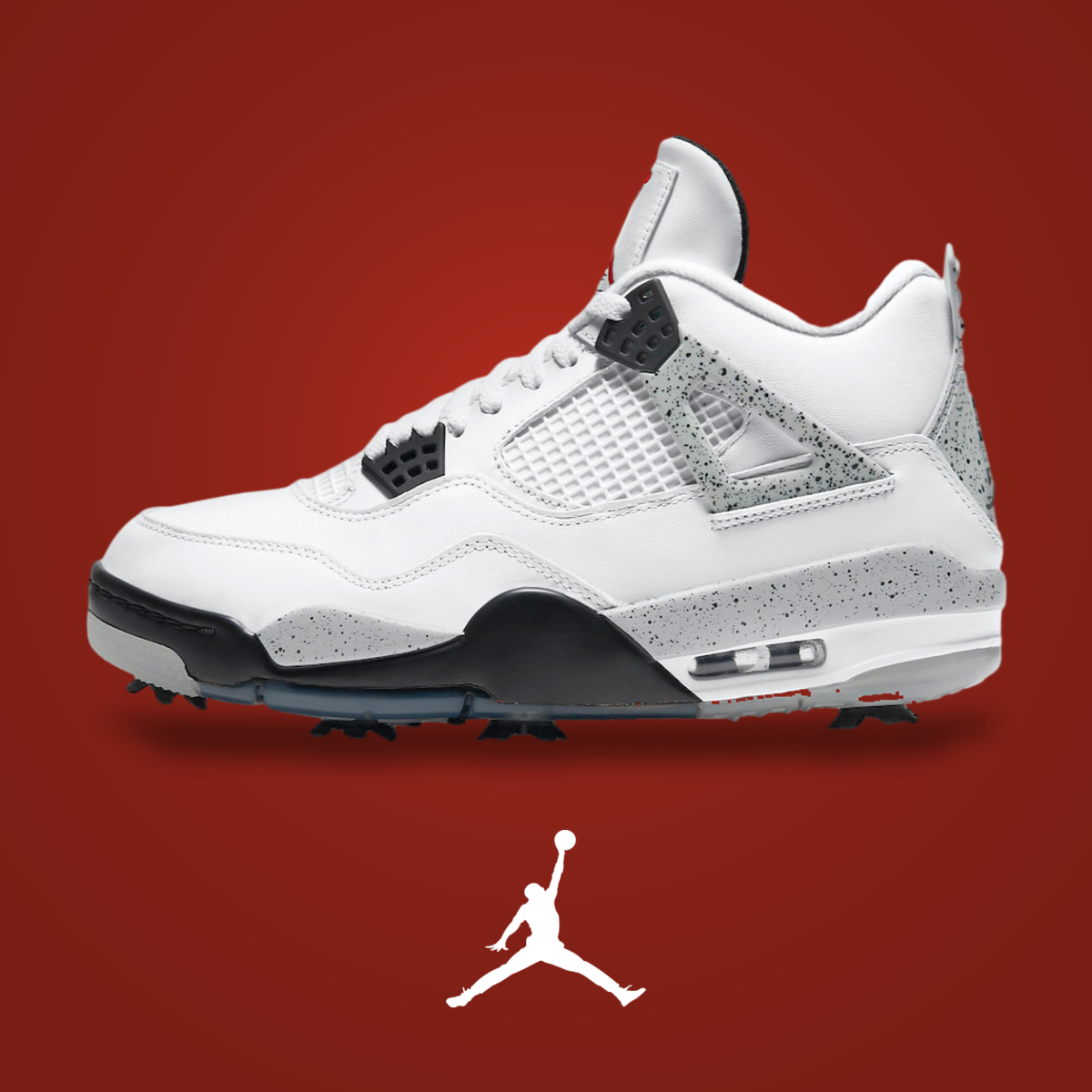 Air Jordan 4 Golf White Cement | KicksOnFire