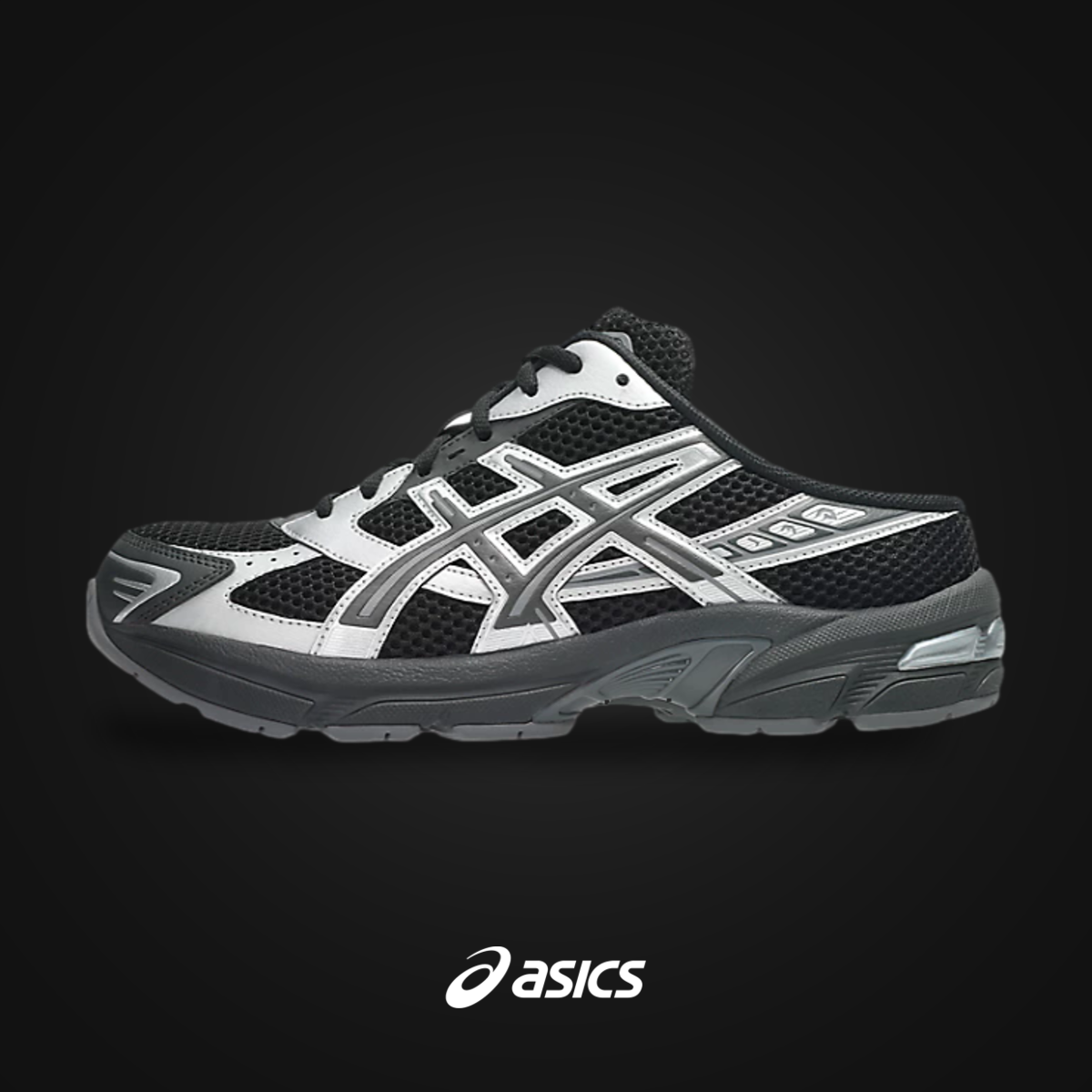 Asics Gel-1130 Mule Black / Graphite Grey | KicksOnFire
