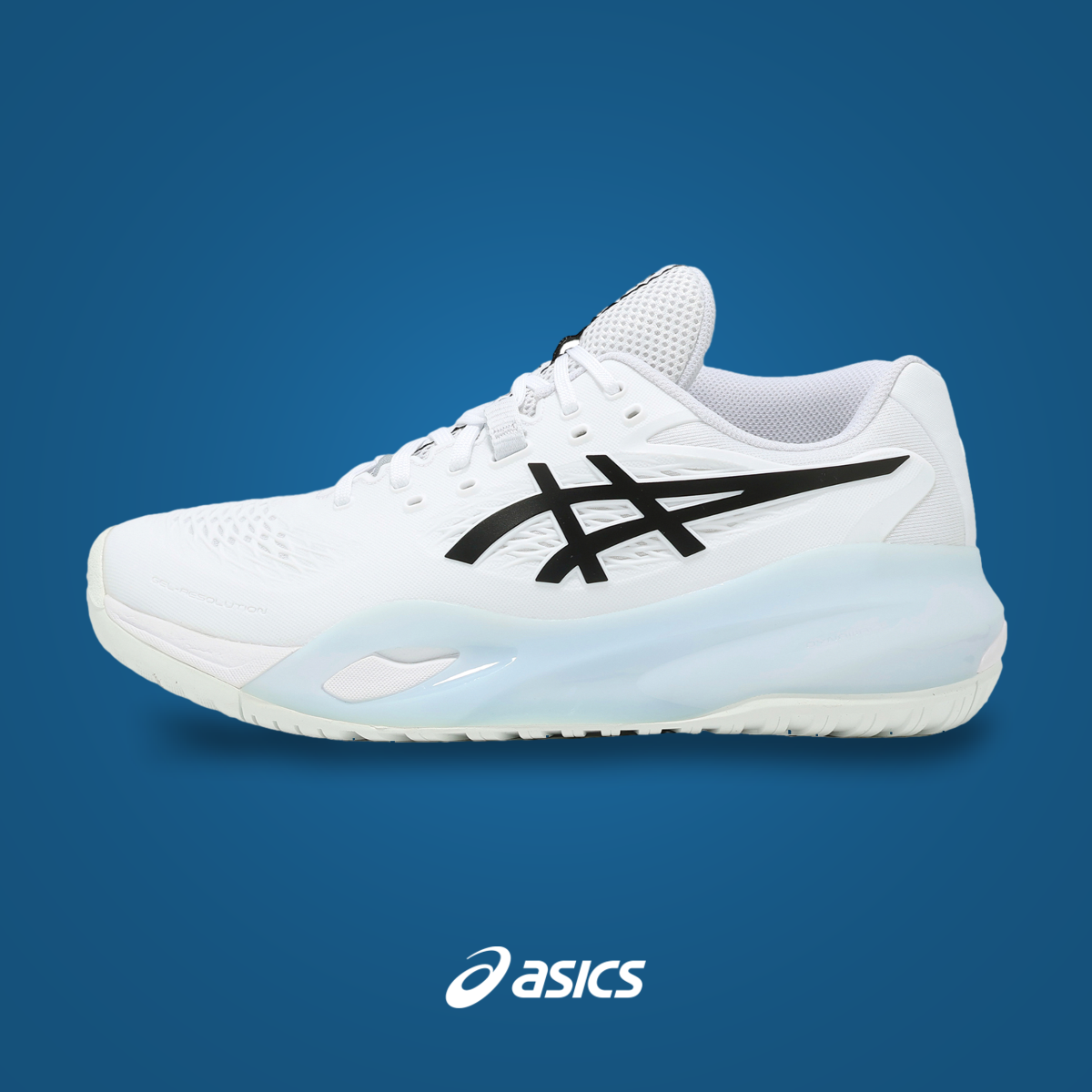 Asics GEL-Resolution X 2E Wide White / Black | KicksOnFire