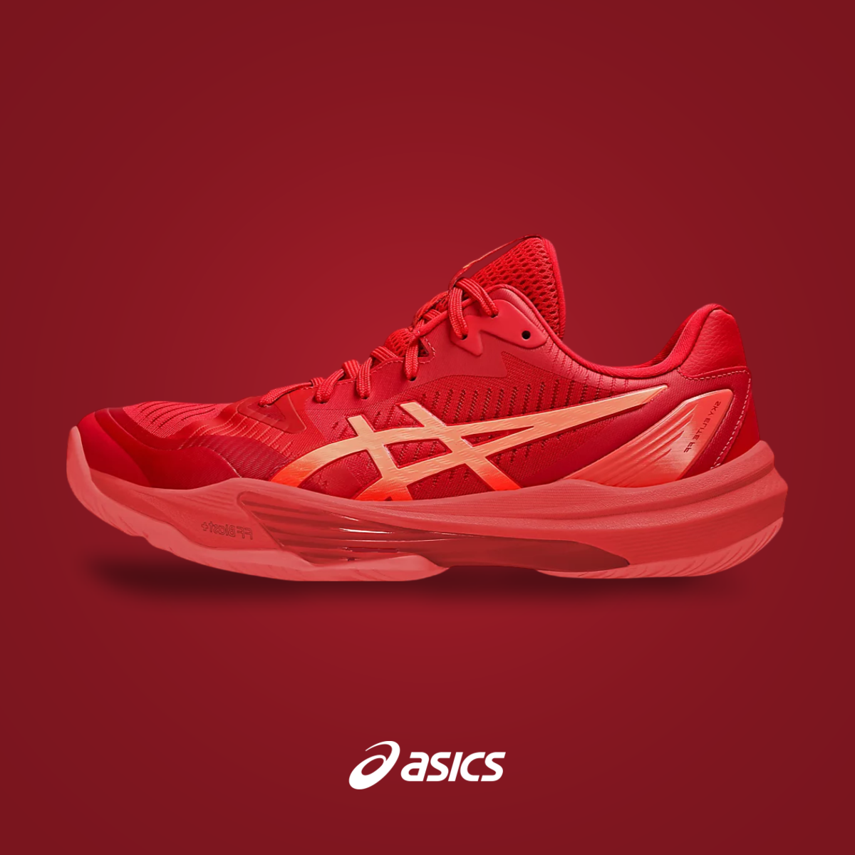 Asics Sky Elite FF 3 Speed Red / Sun Coral | KicksOnFire