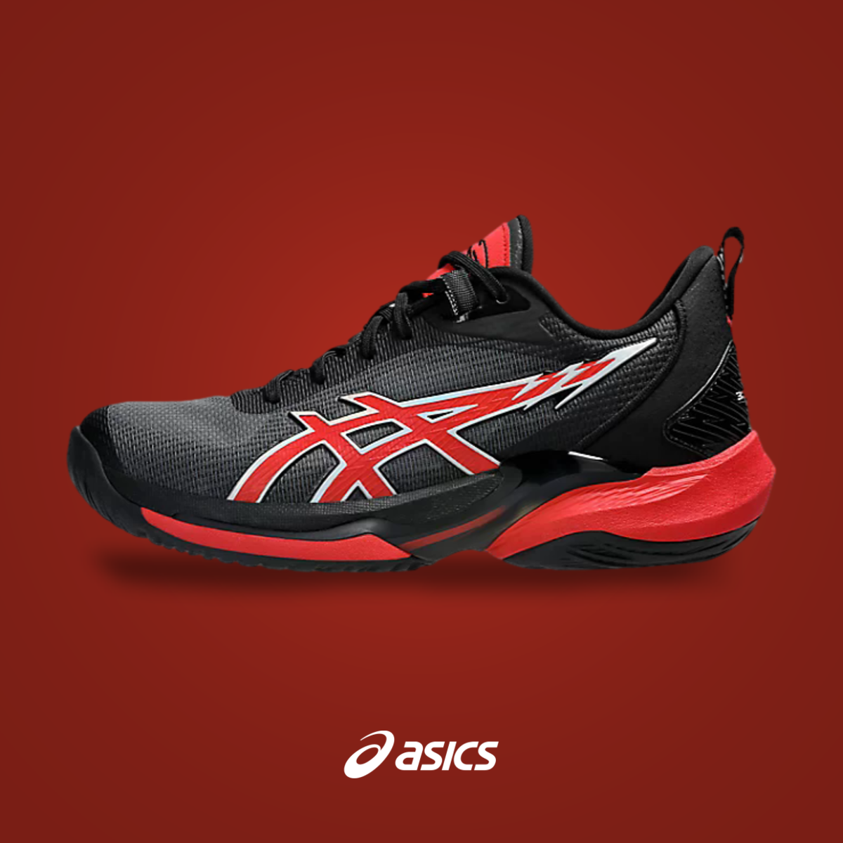 Asics Swiftace Yuki Black / Red | KicksOnFire