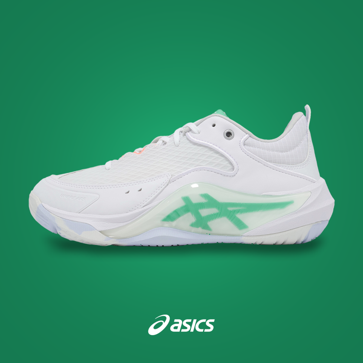 Asics Unpre Ars Low 3 2E Wide White / Aurora Green | KicksOnFire