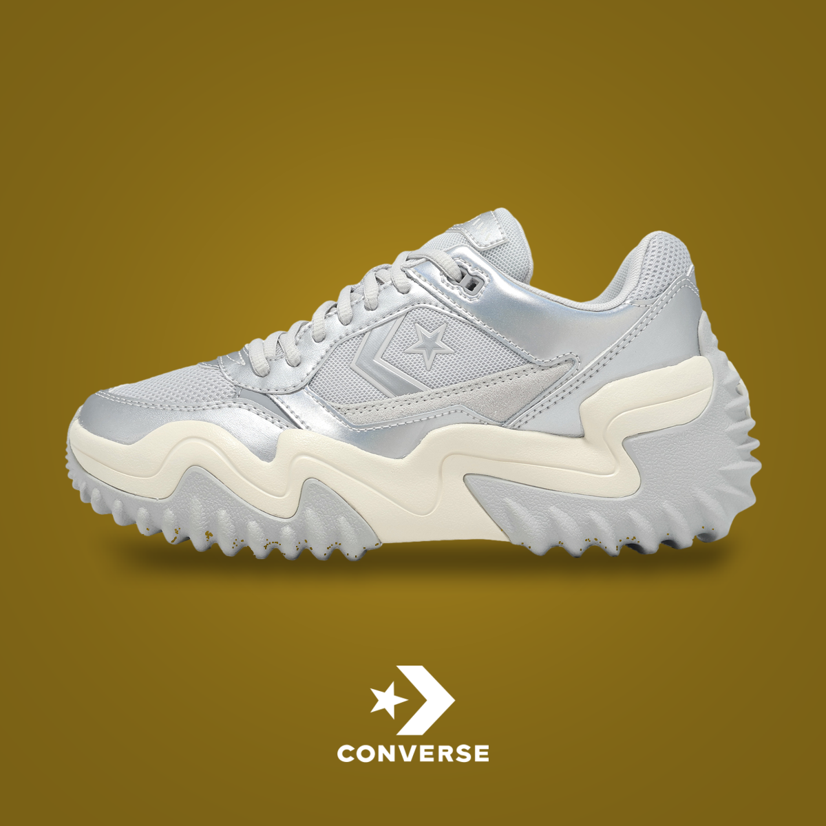 Converse Wave Motion Trainer Silver / Grey | KicksOnFire