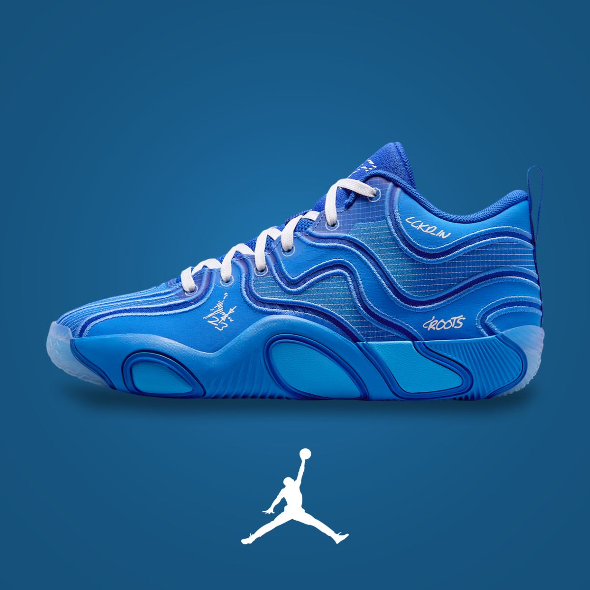 Jordan Tatum 3 Blueprint Pacific Blue / Game Royal | KicksOnFire