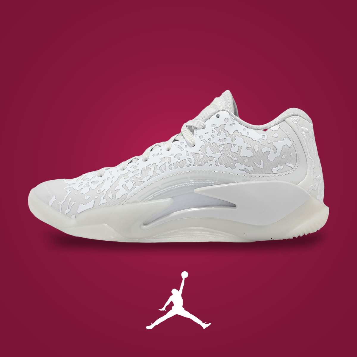 Jordan Zion 3 PF White / Off White | KicksOnFire