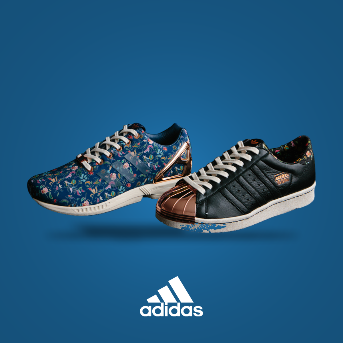 Limited Edt x adidas Consortium Superstar 80v and ZX Flux