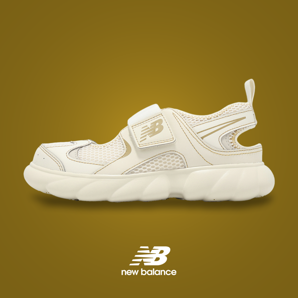 New Balance 230 Hook and Loop GS Beige / Ivory | KicksOnFire