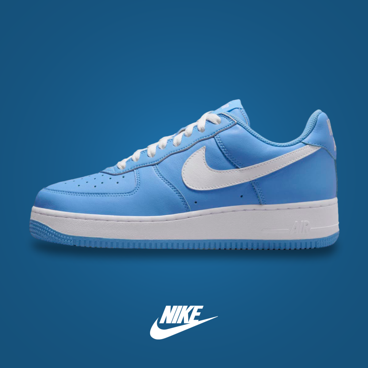 Nike Air Force 1 Low Color of The Month University Blue | KicksOnFire