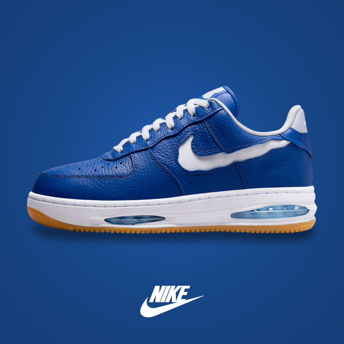 Nike エアフォース 1 Low EVO 'Team ' 24.5 Nike Air Force 1 Low Evo Team Royal | KicksOnFire