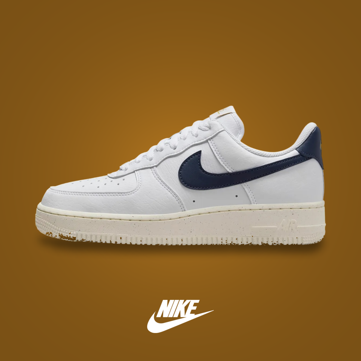 Nike Air Force 1 Low Olympic White Navy | KicksOnFire