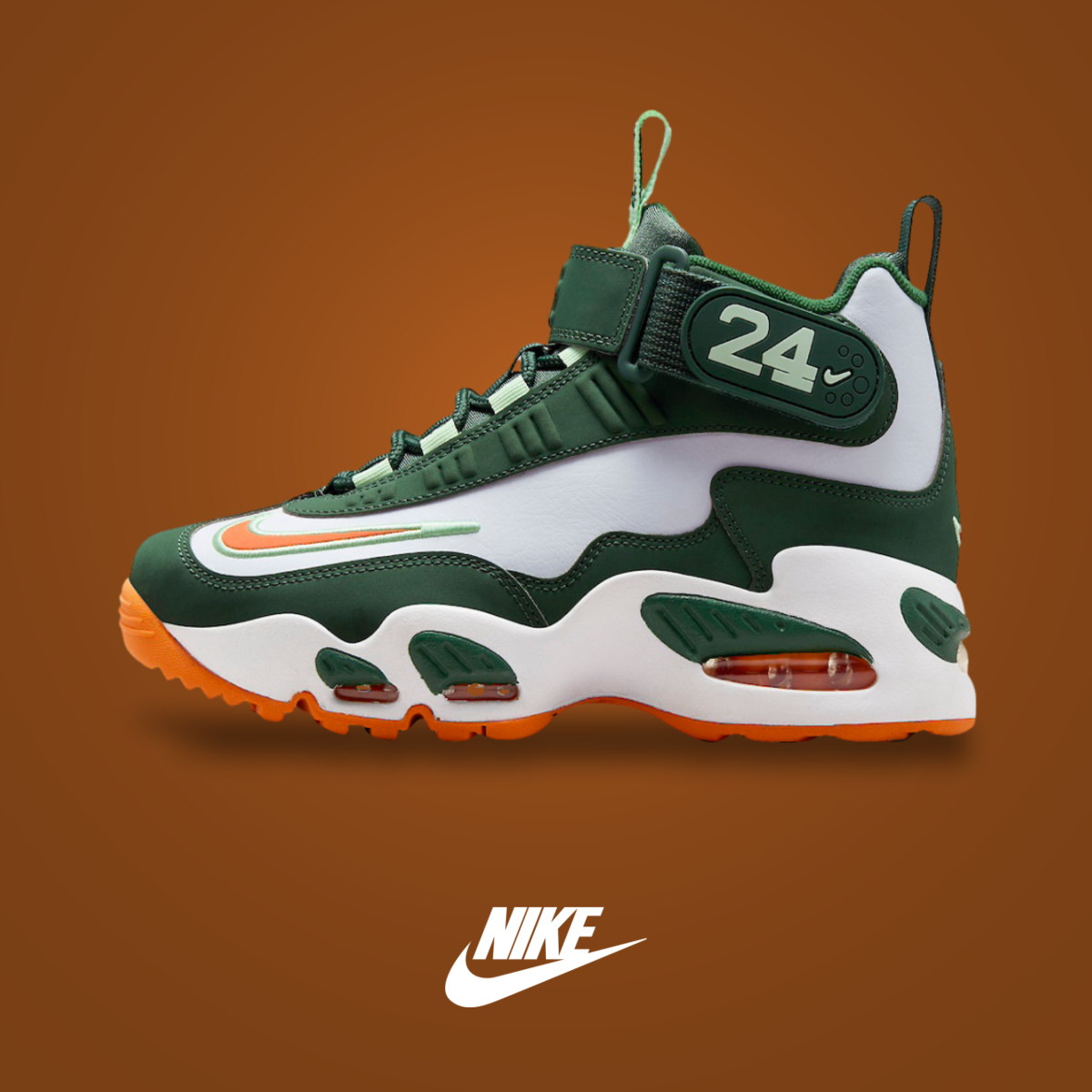 Nike Air Griffey Max 1 GS Miami Hurricanes | KicksOnFire