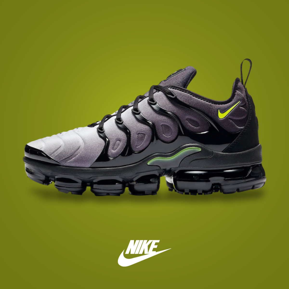 Nike Air VaporMax Plus Black Volt | KicksOnFire