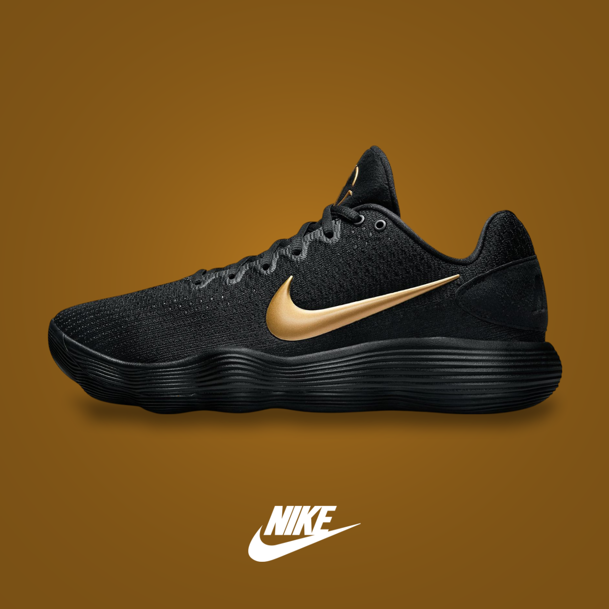 Nike Hyperdunk 2017 Low Black / Gold | KicksOnFire