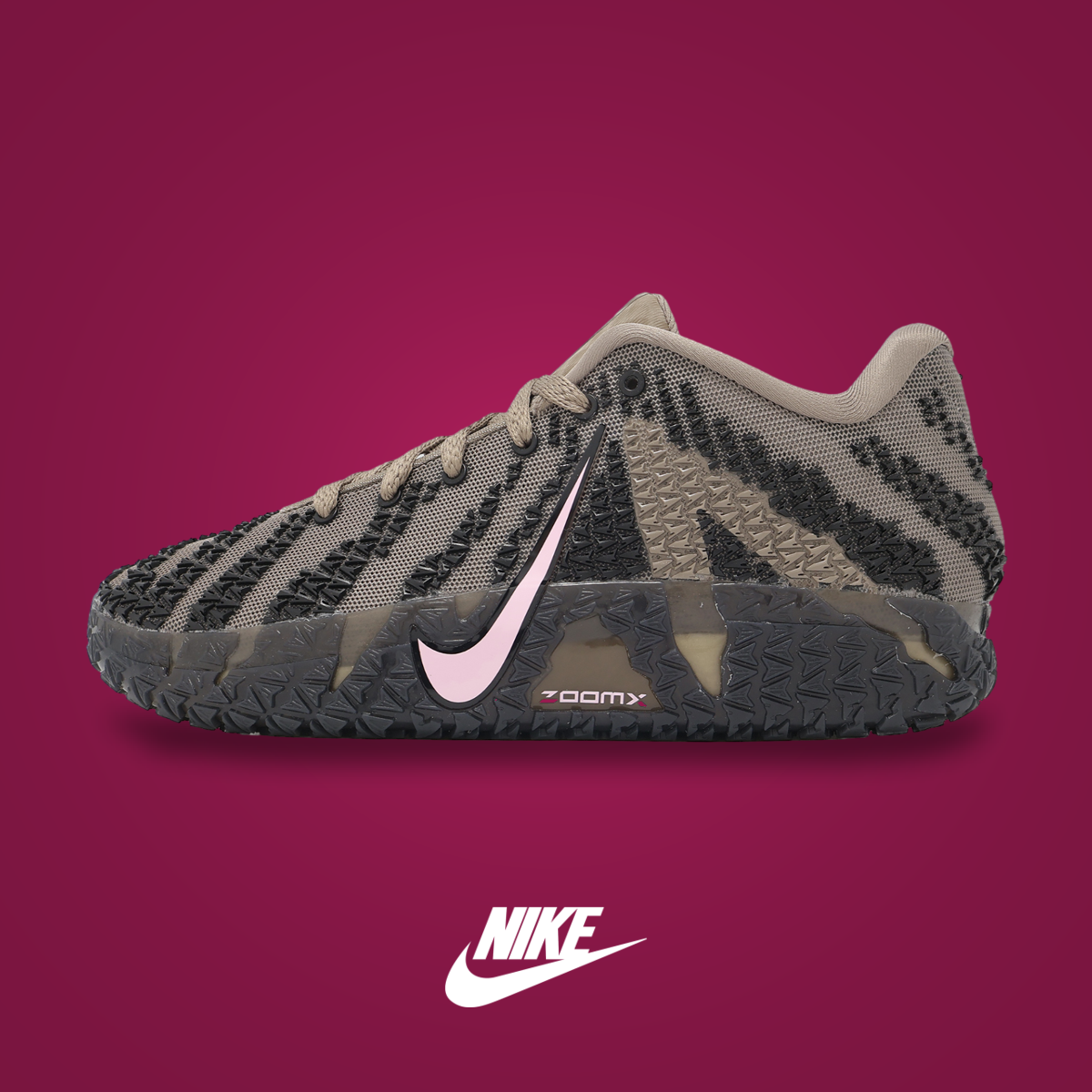 Nike JA 3 EP Mink Brown / Pink Foam | KicksOnFire