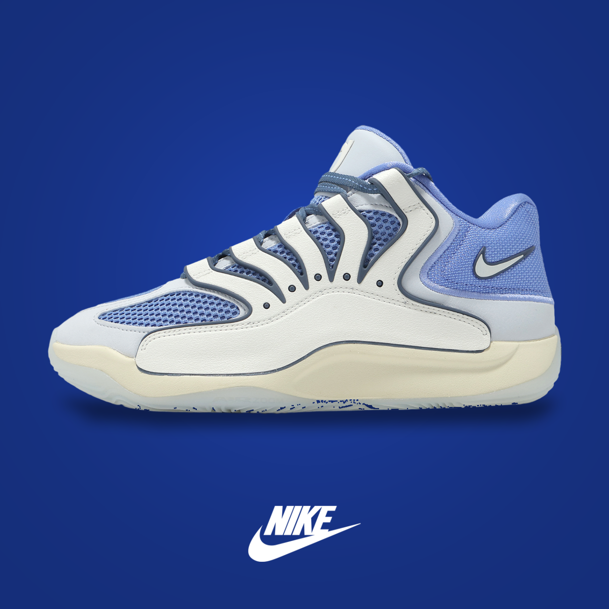 Nike KD18 EP Royal Pulse / Sail | KicksOnFire