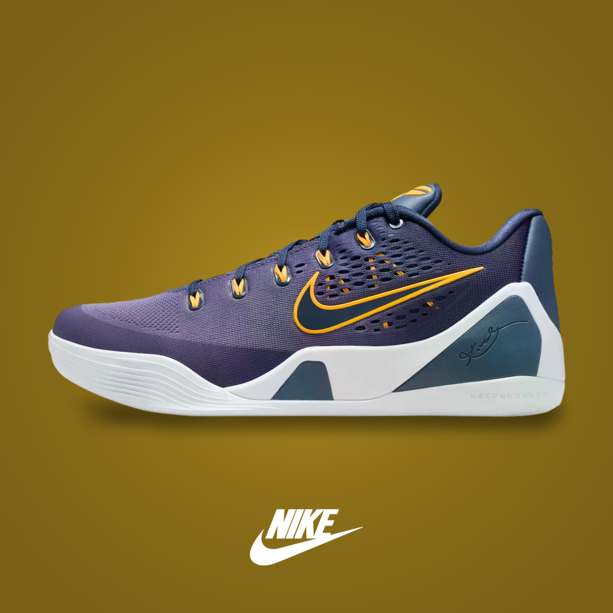 Nike Kobe 9 Elite Low EM Protro Thunder Blue | KicksOnFire