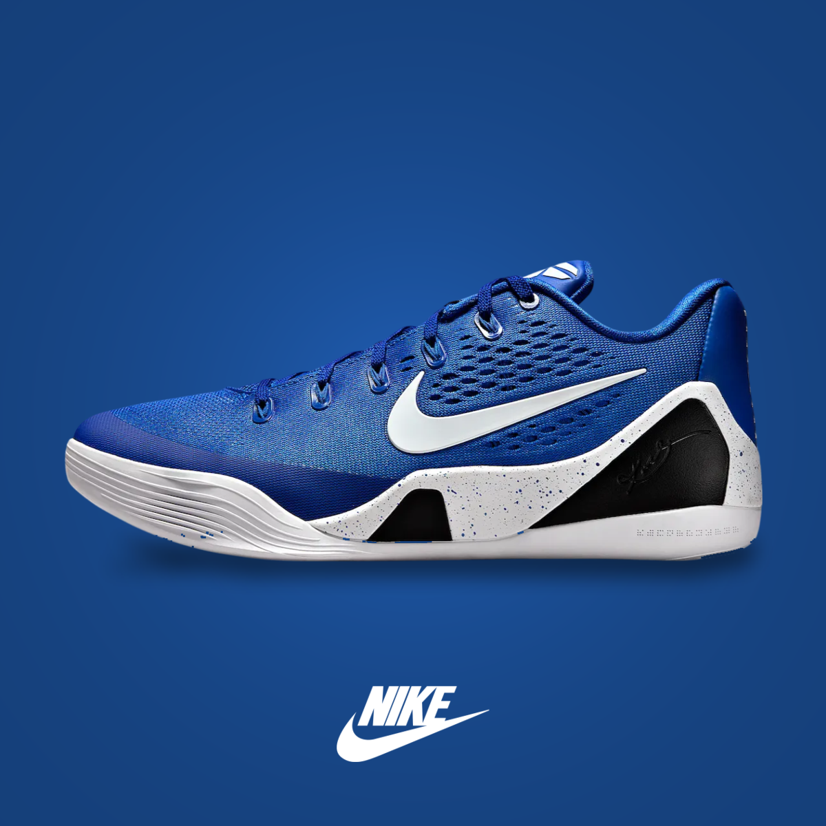 Nike Kobe 9 Elite Low Protro Game Royal / White | KicksOnFire