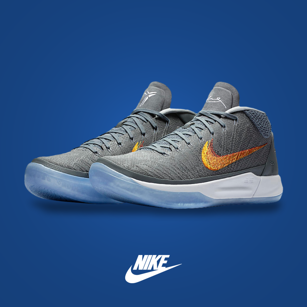Nike Kobe AD Mid Grey Snake | KicksOnFire