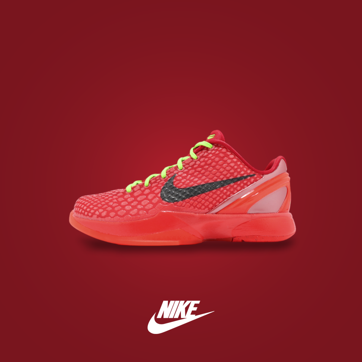 Nike Kobe VI Protro GS Bright Crimson / Black | KicksOnFire