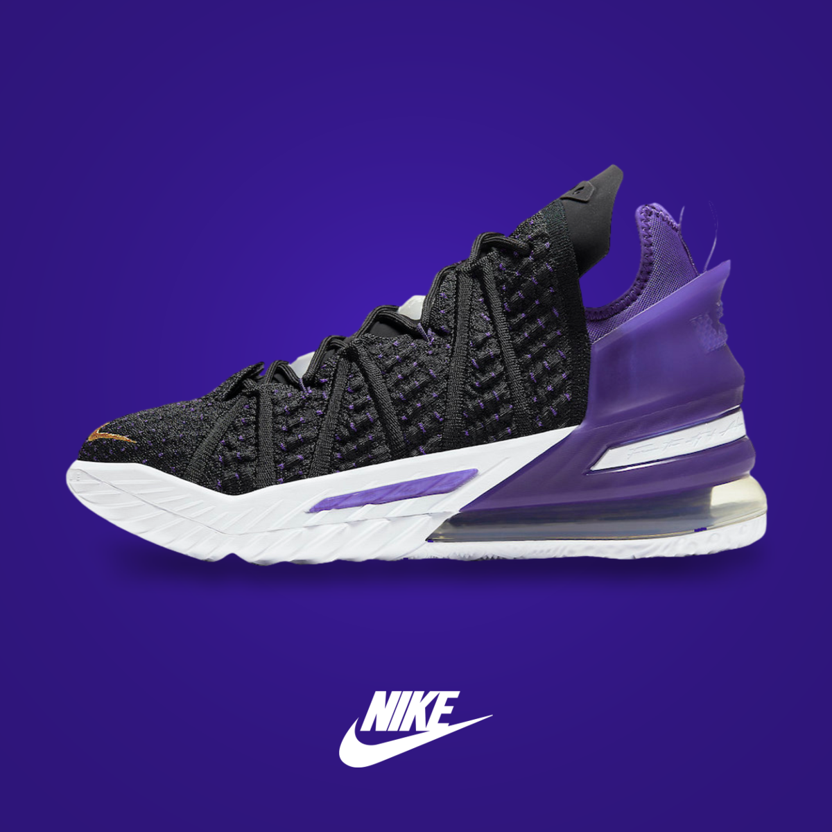 Nike LeBron 18 Lakers | KicksOnFire