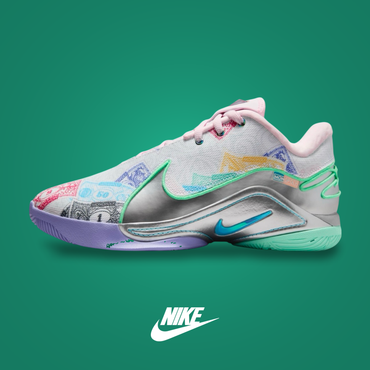 Nike LeBron 22 Monopoly Currency | KicksOnFire