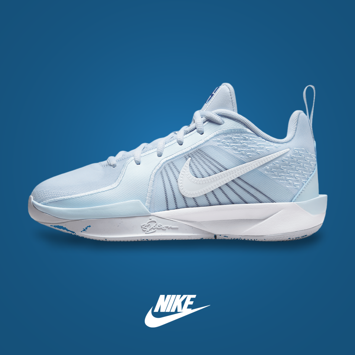 Nike Sabrina 2 Conductor GS Football Grey / Glacier Blue | KicksOnFire