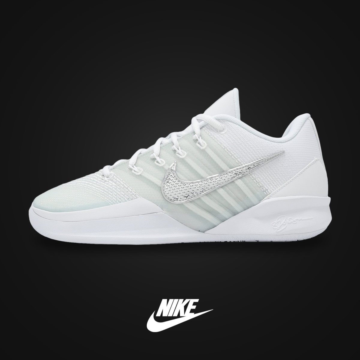 Nike Sabrina 3 EP WMNS White / Metallic Silver | KicksOnFire