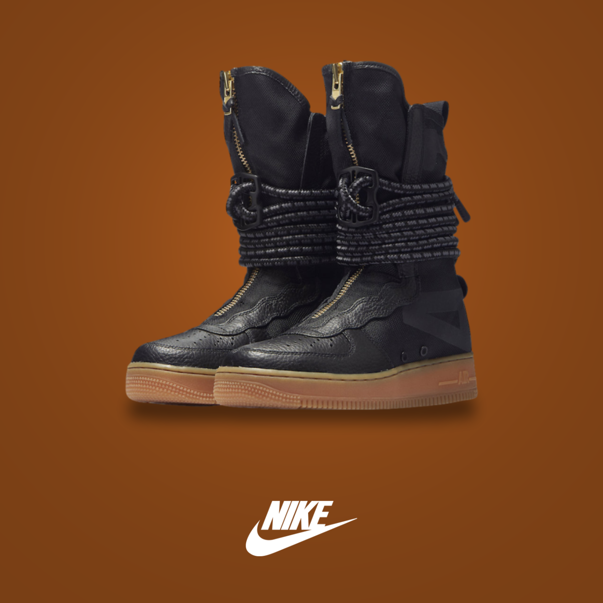 Nike Special Field Air Force 1 High Black | KicksOnFire