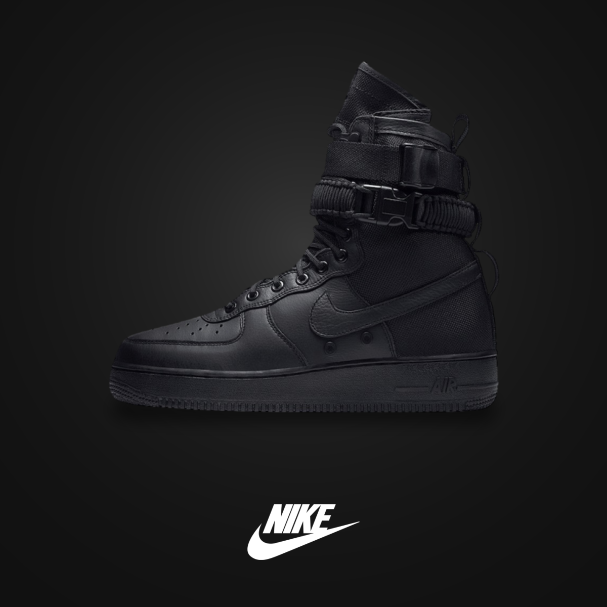 Nike Special Field Air Force 1 Triple Black | KicksOnFire