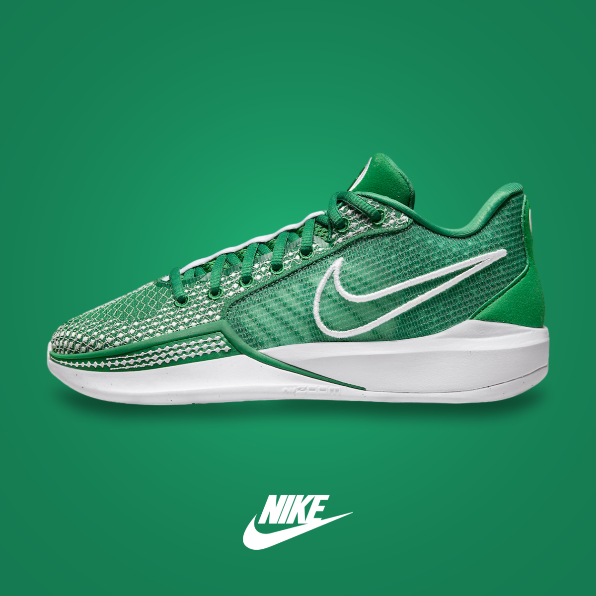 Nike WMNS Sabrina 1 Apple Green | KicksOnFire