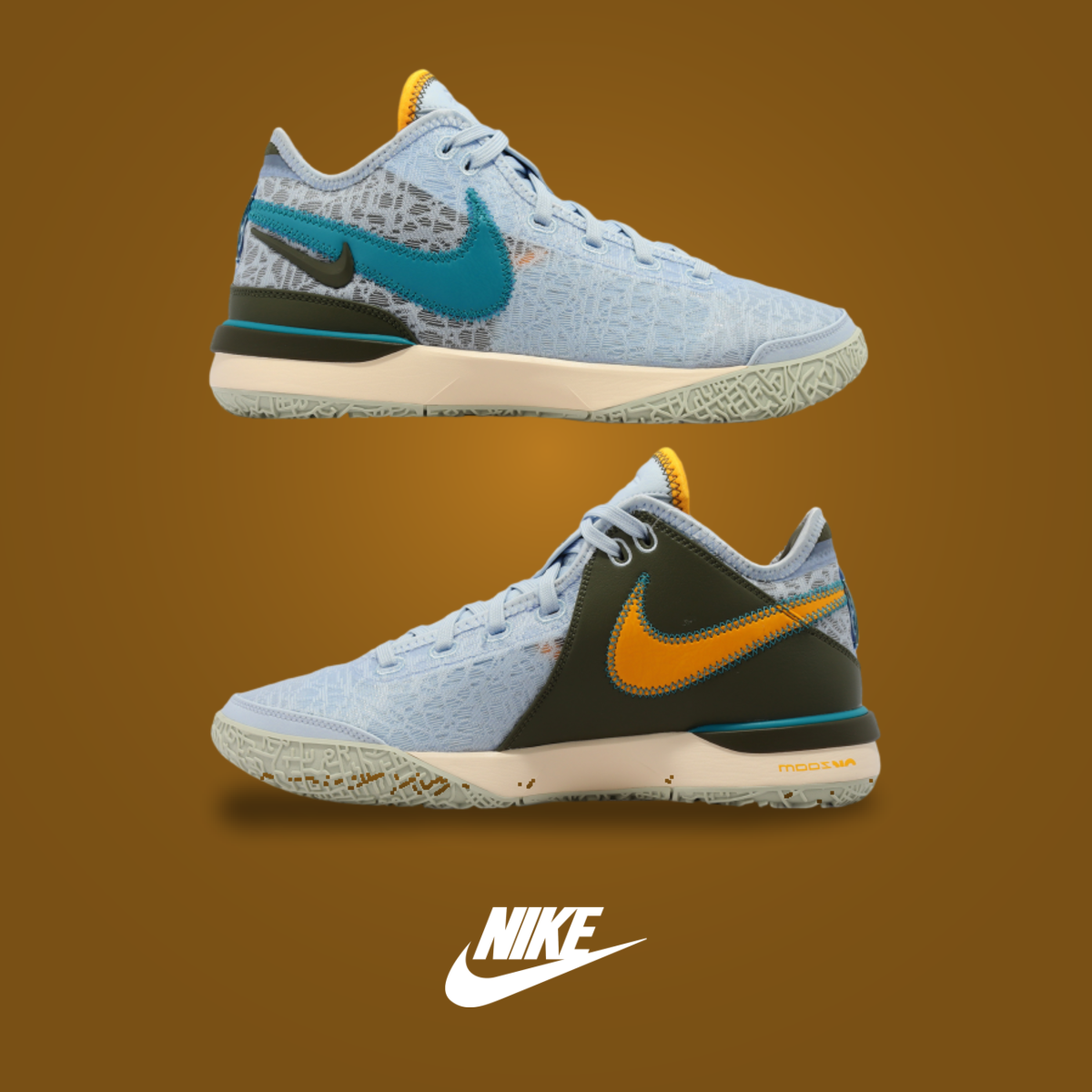 Nike Zoom Lebron NXXT Gen EP Blue Tint / Teal Nebula | KicksOnFire