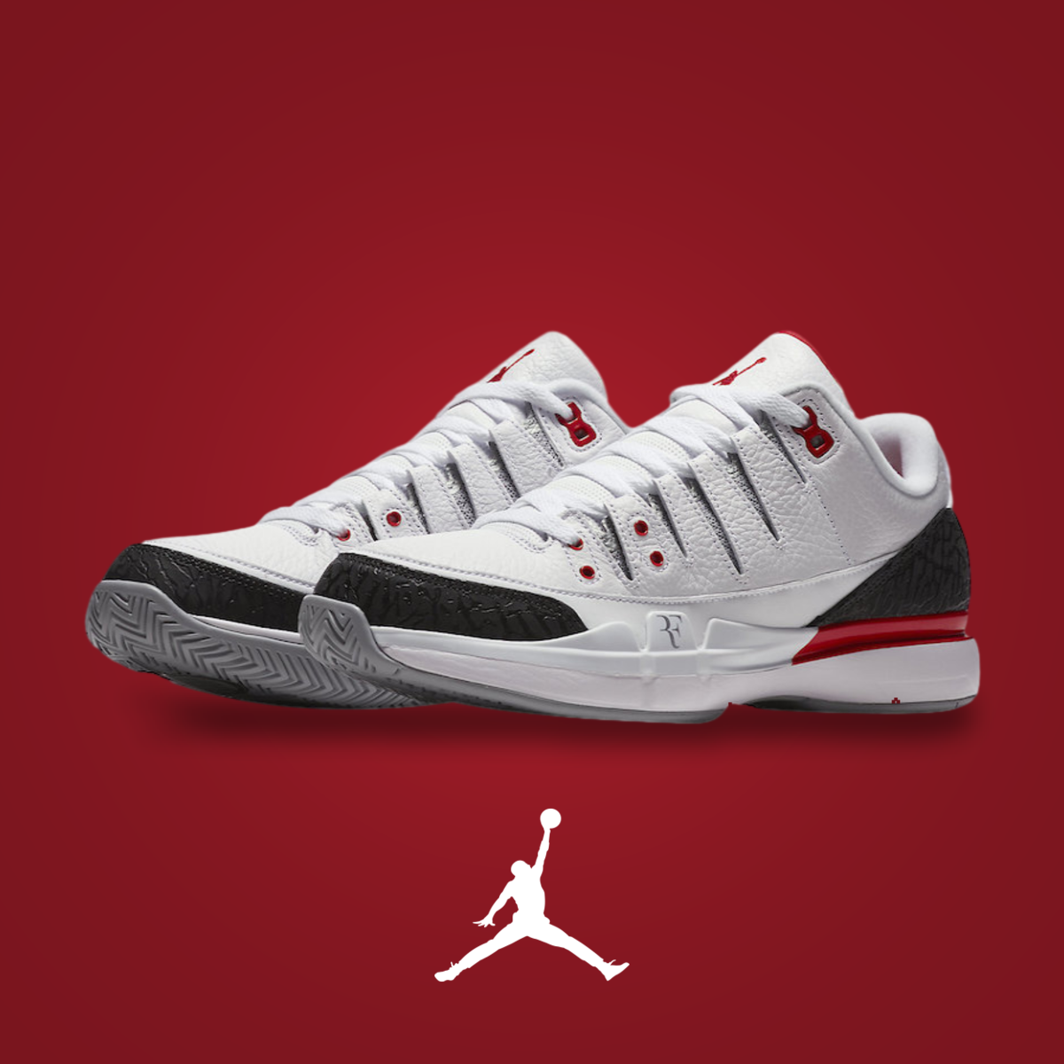 Nike Zoom Vapor RF AJ3 Fire Red | KicksOnFire