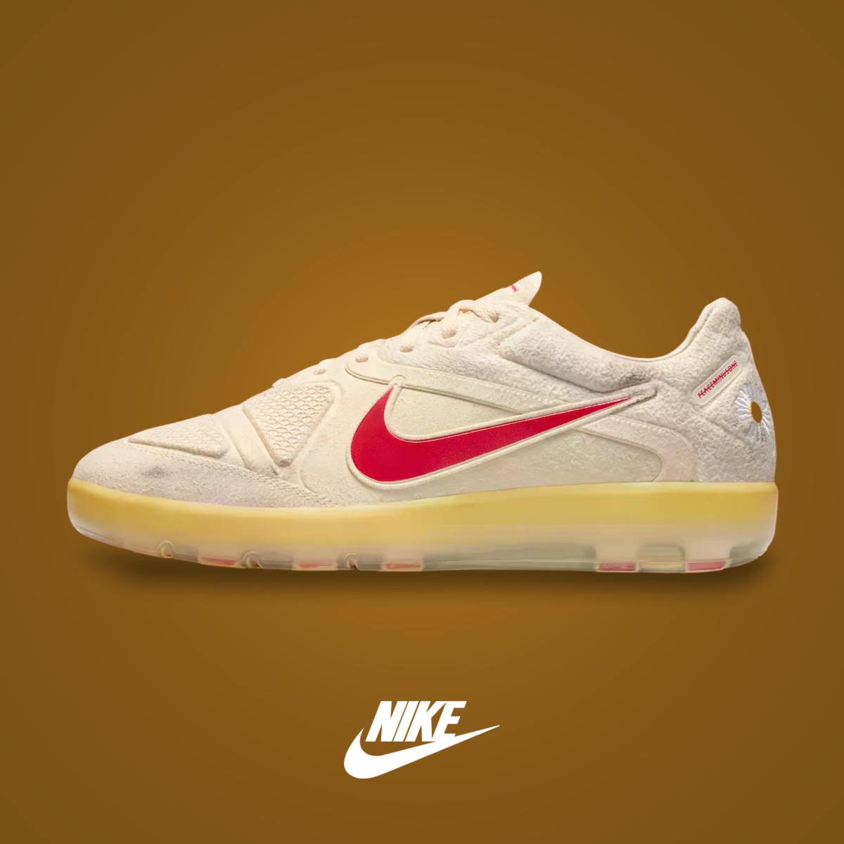 Peaceminusone x Nike Cryoshot Ctr360 Natural / University Red