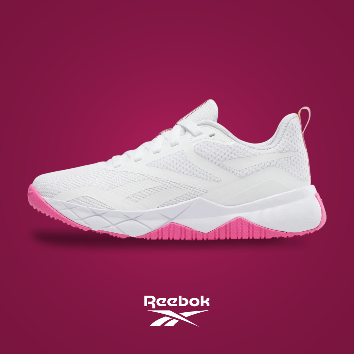 Reebok Nfx Trainer WMNS Ftwr White / True Pink | KicksOnFire