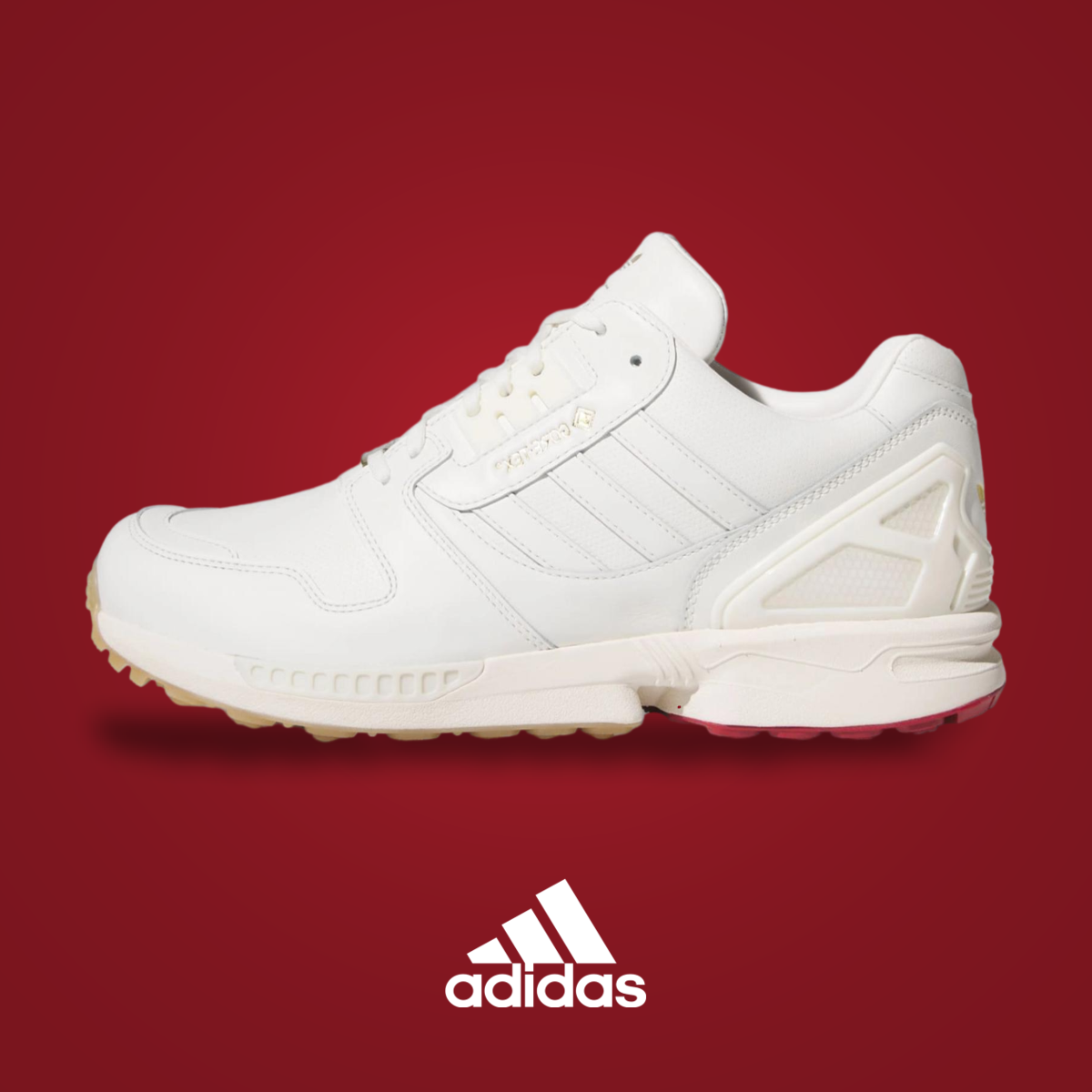 Resort x Adidas ZX 8000 Golf White / Red | KicksOnFire
