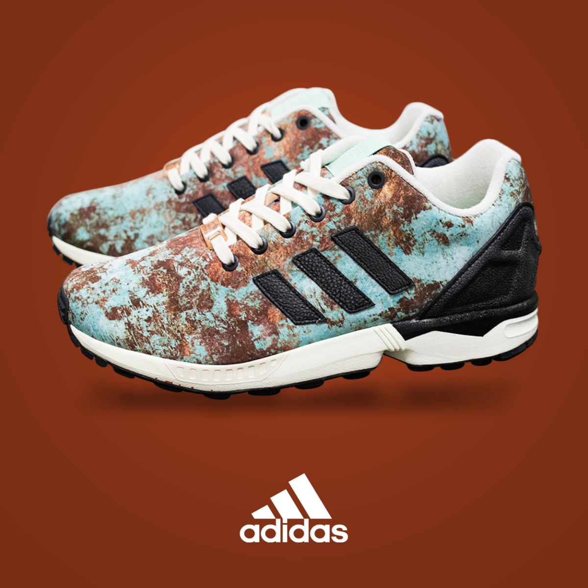 Sneakersnstuff x adidas Originals ZX Flux ”Aged Copper” | KicksOnFire