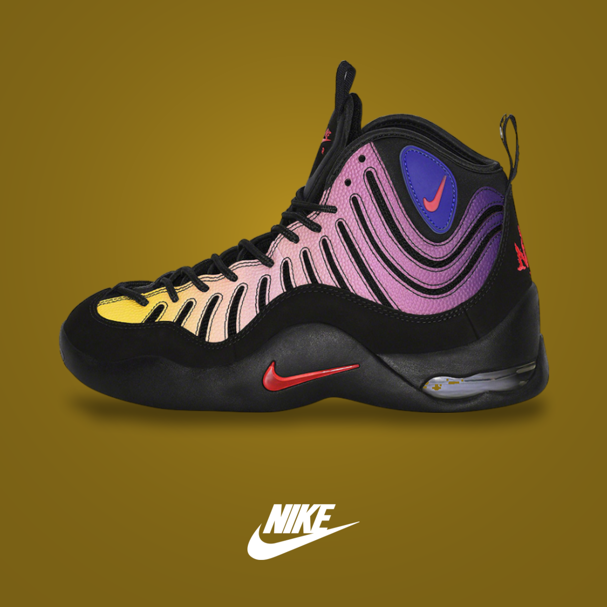 Supreme x Nike Air Bakin Black | KicksOnFire