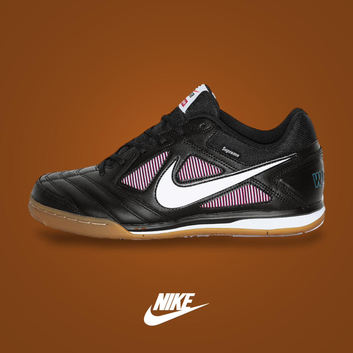 Supreme x Nike SB Gato Black | KicksOnFire