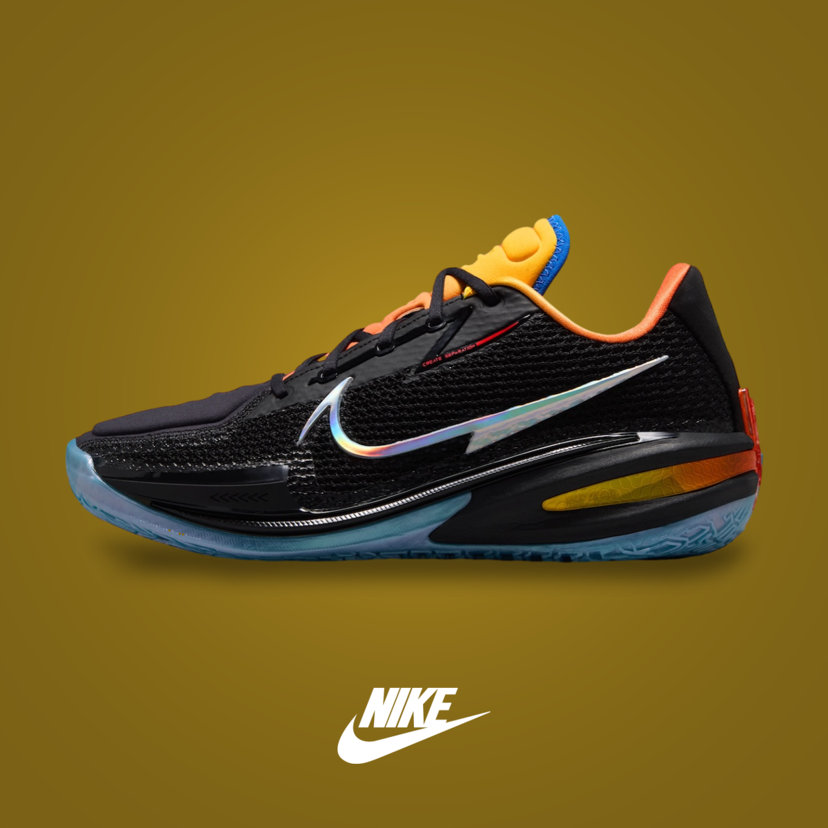 Titan 22 x Nike GT Cut Black / Metallic Silver | KicksOnFire