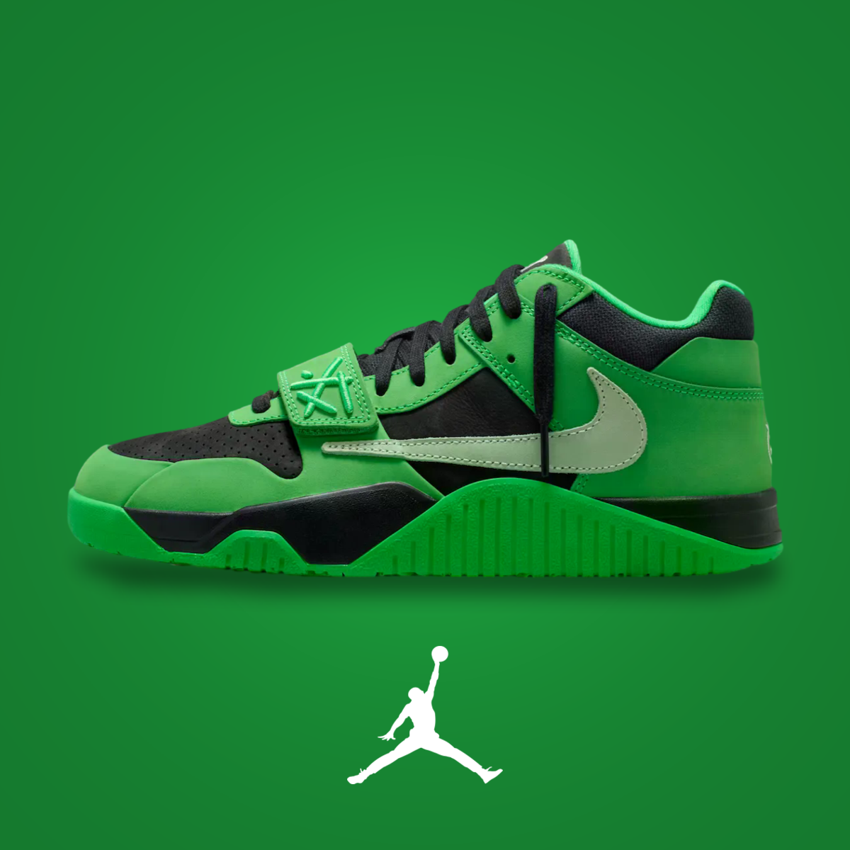 Travis Scott x Jordan Jumpman Jack Green Spark | KicksOnFire