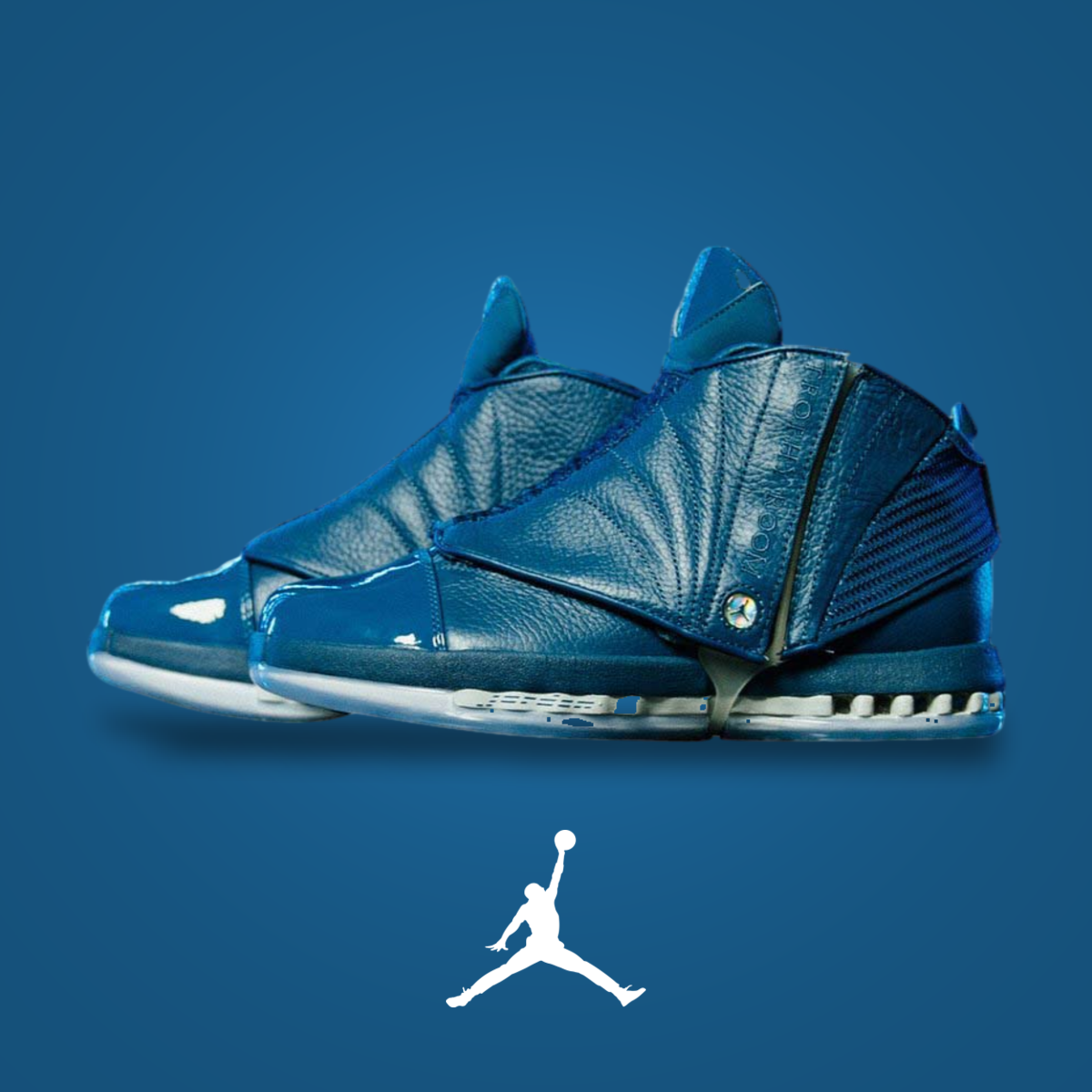 Trophy Room x Air Jordan 16 French Blue | KicksOnFire
