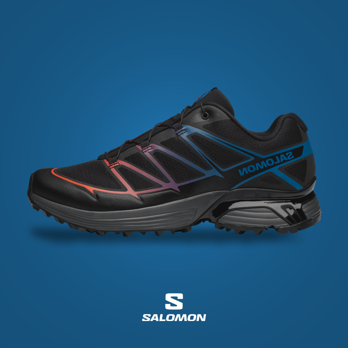 Salomon XT-Pathway 2 Shoes - Asphalt/Black/Dark Blue L49193-500 Salomon Mens XT-Pathway 2 Shoes – Extra Butter main image 3
